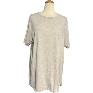 VSOP Speckled Short Sleeve Tee Mens Beige Size XL